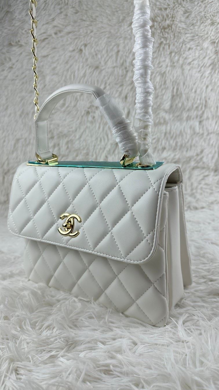 Ch**el top handle bags